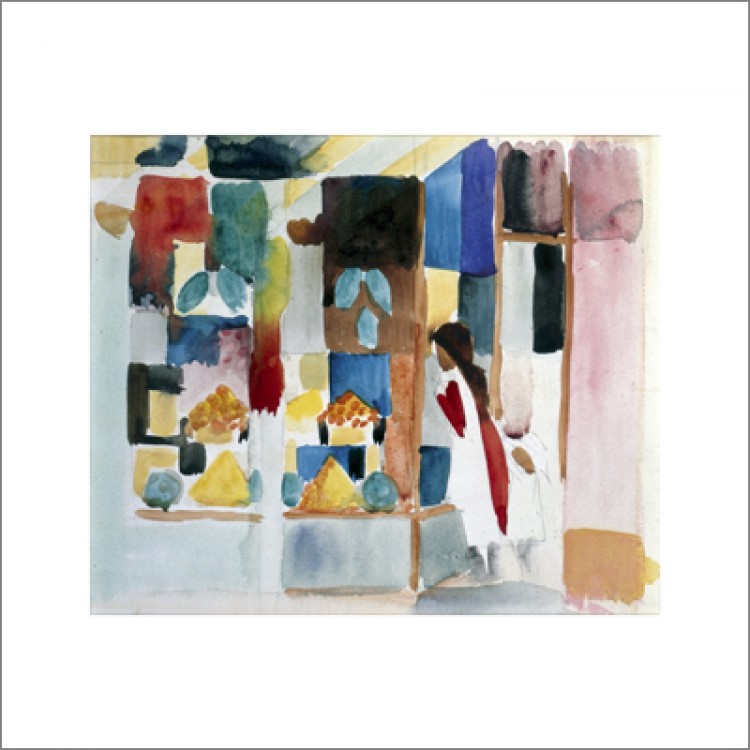 Kinder am Gemüseladen I, 1913