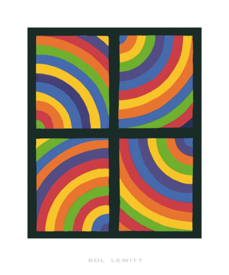 Color Arcs in Four Directions, 1999