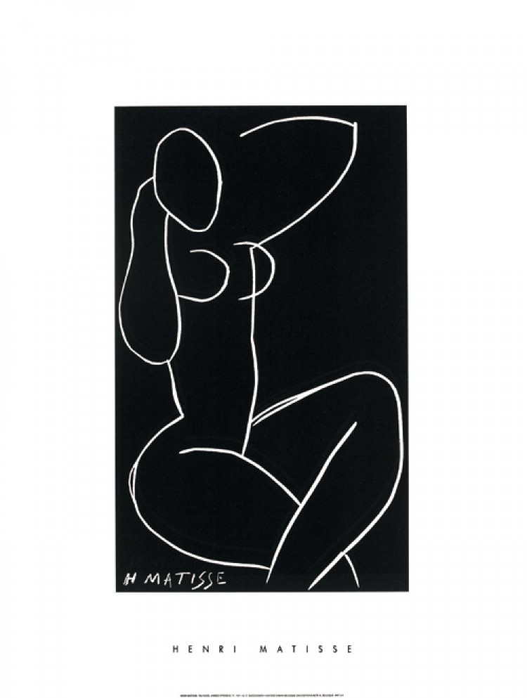 Nu assis jambes croisées II, 1941-42